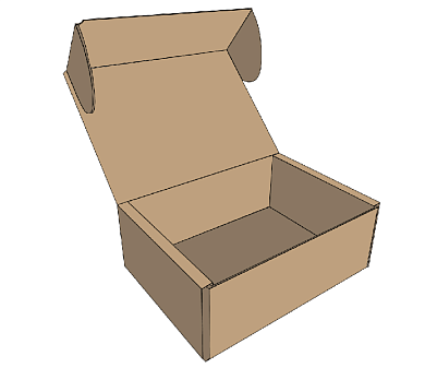 Коробка упаковочная 180 x 140 x 90 т23 