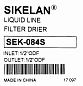 Фильтр-осушитель Sikelan SEK-084S (1/2 под пайку ODF)