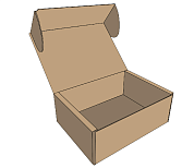 Коробка упаковочная 180 x 140 x 90 т23 