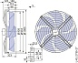 Вентилятор осевой Ziehl-Abegg FN091-VDS.7Q.V5P1 (380В, 910мм)