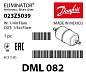Фильтр-осушитель Danfoss DML 082 (1/4 резьба), 023Z5039 (жидкостный)