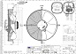 Вентилятор осевой Hidria Rotomatika R09R-3132P-4M2-3535 / R09R3132P4M23535