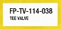 Вентиль трехходовой FP-TV-114-038  пр. Frigopoint