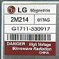 Магнетрон микроволновки 2M214-01TAG (6324W1A008B, MCW360LG)