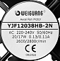 Вентилятор 120х120х38 мм 220V, Weiguang